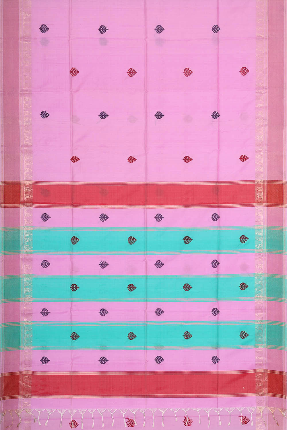 Image of Soft Pink Silk Saree